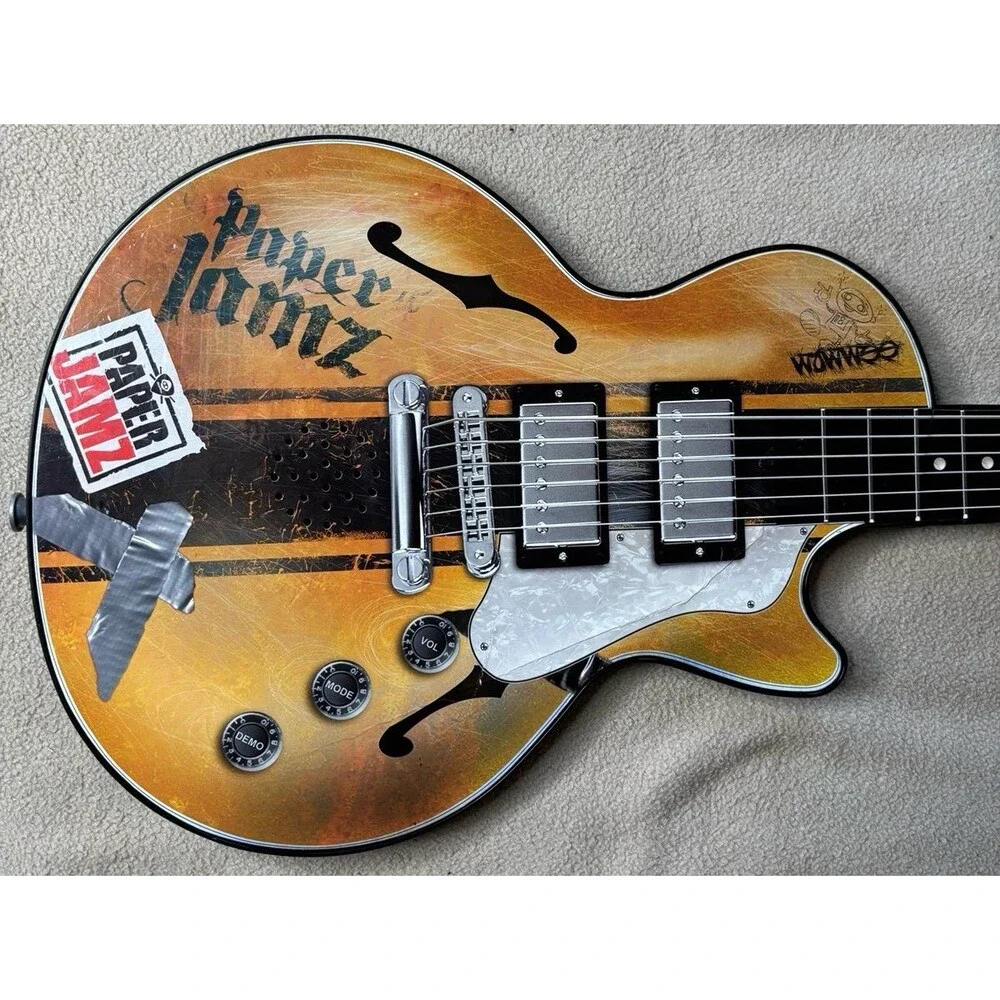 2009 Paper Jamz Guitar Instant Rock Star 30” Toy Music Fender Instrument